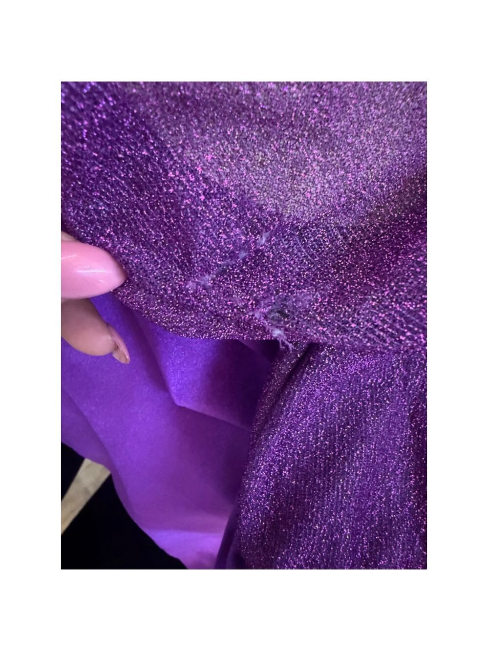 Women's BAOBAB Ola Maxi Purple Lavender Strapless Cutout Maxi Dress M - Picture 4 of 6